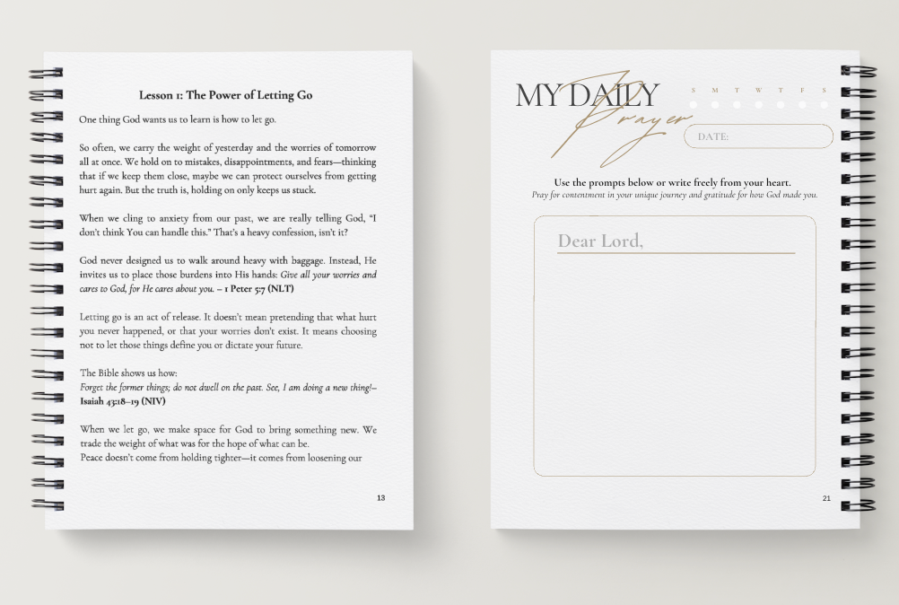 Release & Rest: 21-Day Devotional Journal